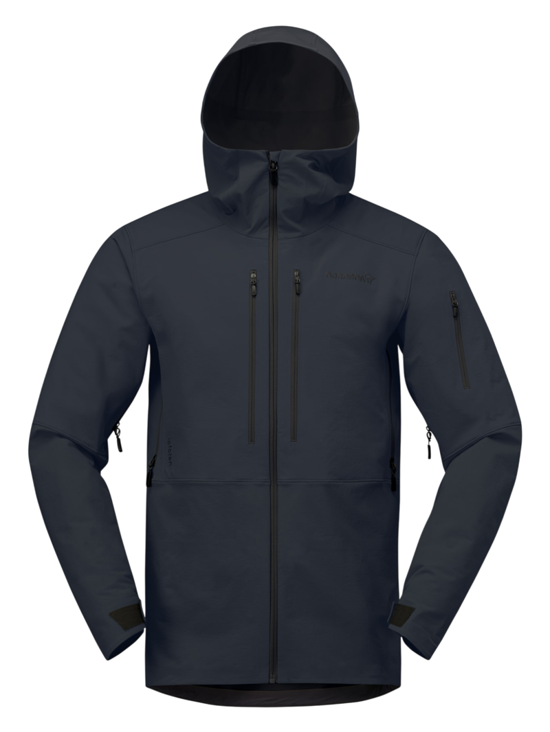 Norrona Men's Lofoten Flex1 Jacket in Caviar Black