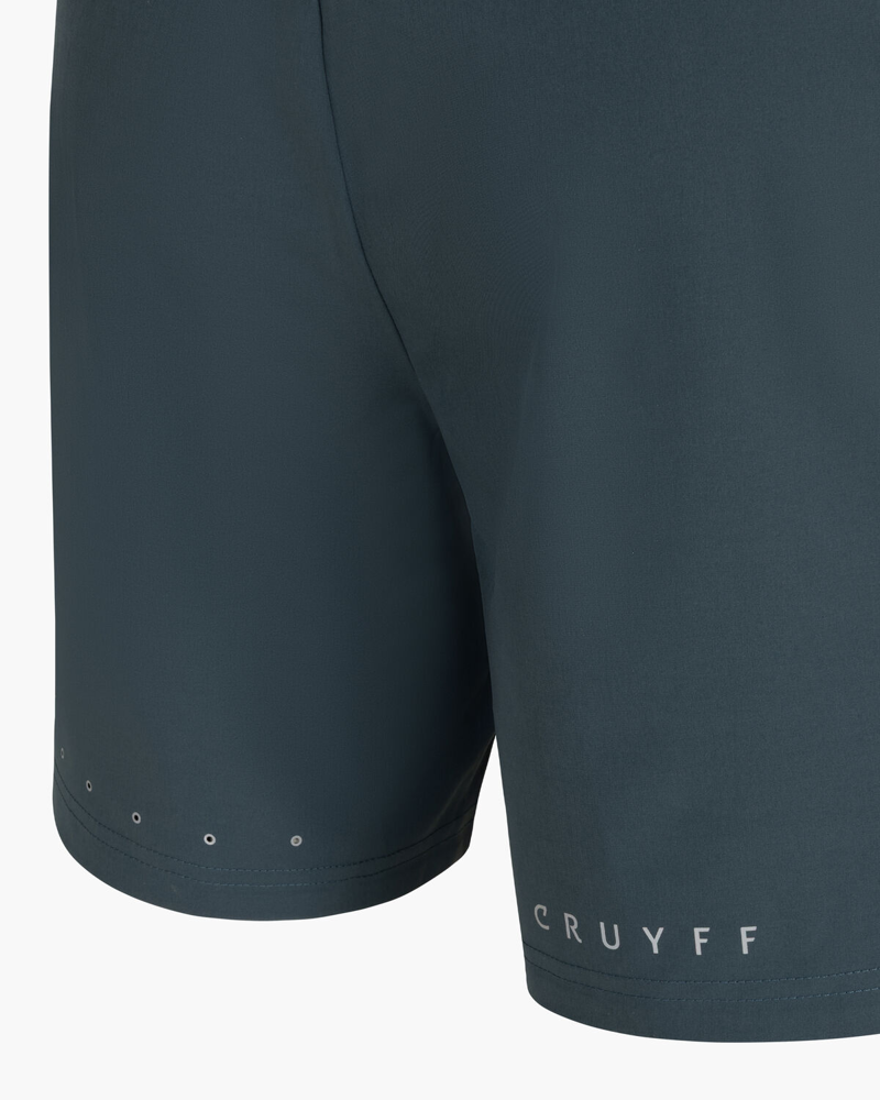 Cruyff Men's Agate Shorts in Slate Green-6