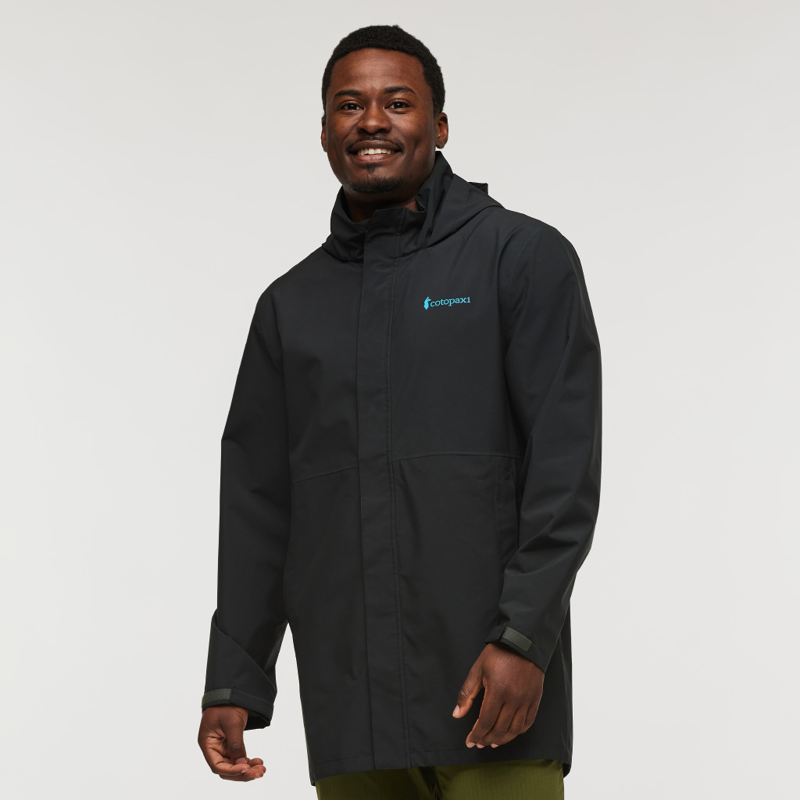 Cotopaxi Men's Cielo Rain Parka in Black-3