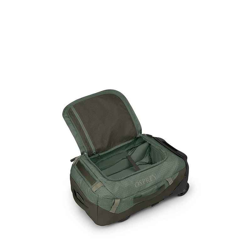 Osprey Transporter Wheeled Duffel 40 in Pine Leaf/Earl Grey-1