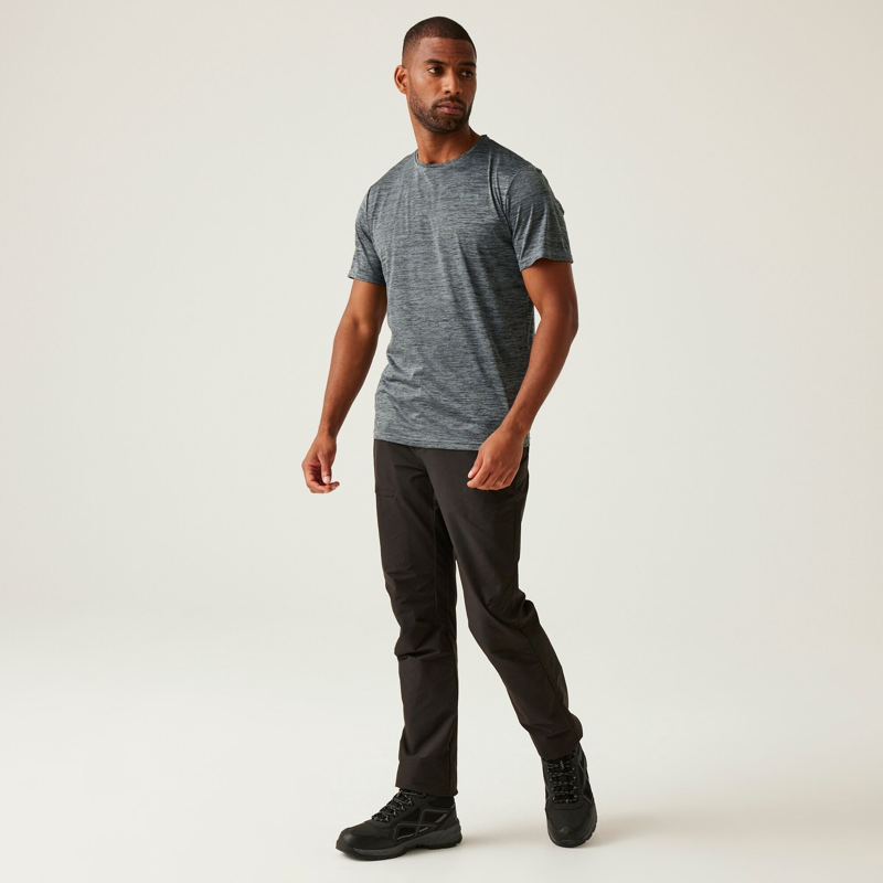 Regatta Men's Fingal Edition Marl Tee in Stormy Weather-5