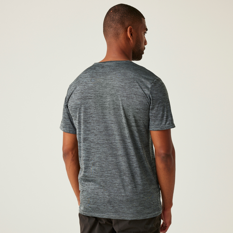Regatta Men's Fingal Edition Marl Tee in Stormy Weather-4