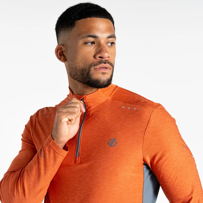 Dare2b Men's Power Up III Jersey in Spicy Route Marl-7