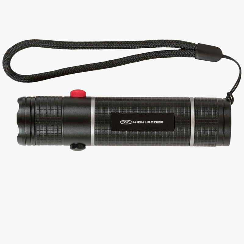 Highlander Hawkeye Dual Button Hand Torch in Black-2