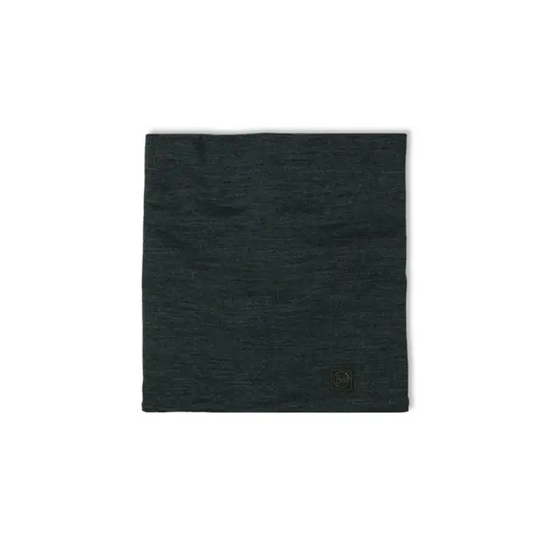 Buff Merino Heavyweight Neck Warmer in Solid Forest-1