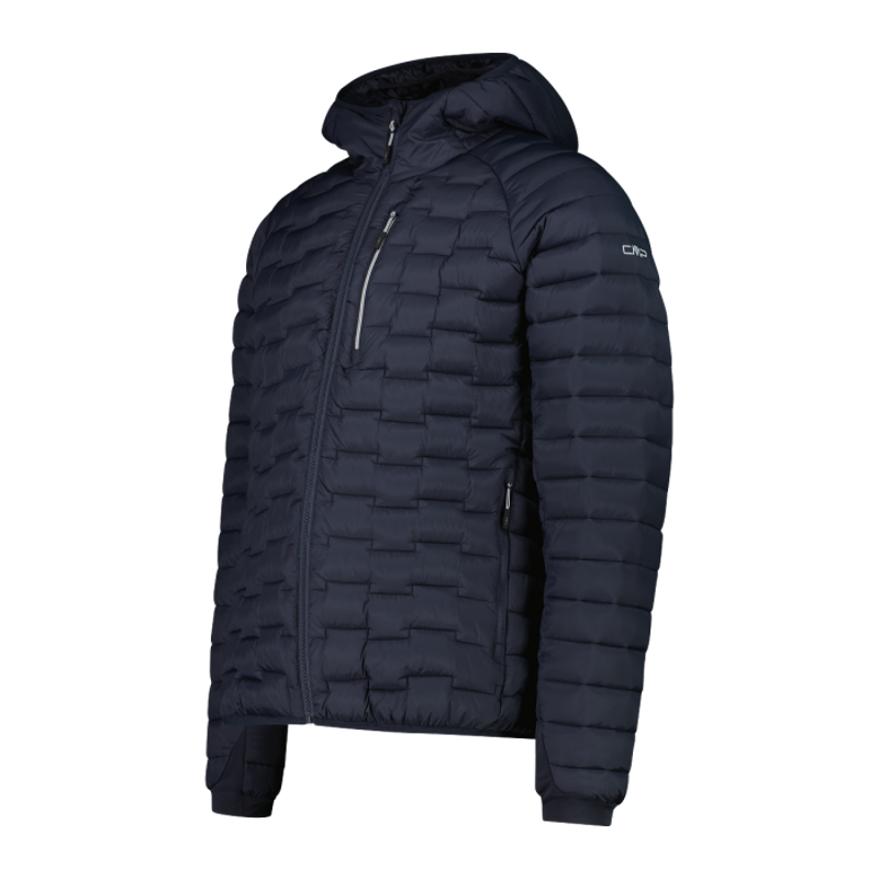 CMP Men's Sorona Padded Hooded Jacket in Antracite-1