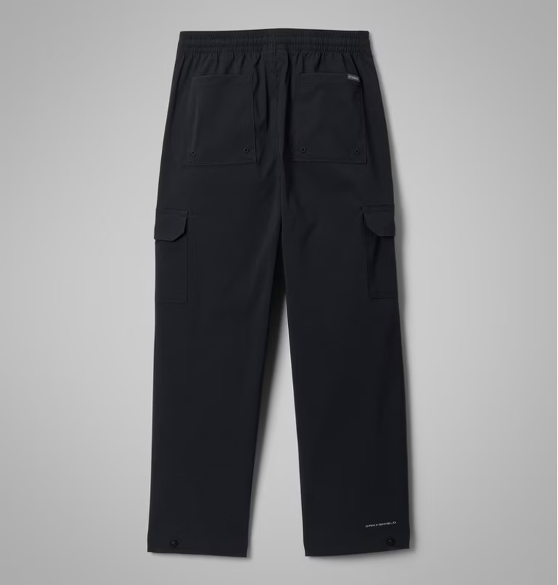 Columbia Kid's Tech Trail Utility Pant in Black-1