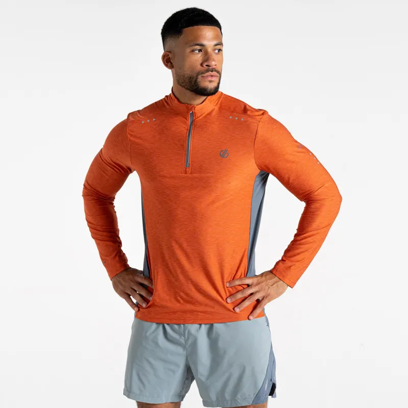 Dare2b Men's Power Up III Jersey in Spicy Route Marl-3