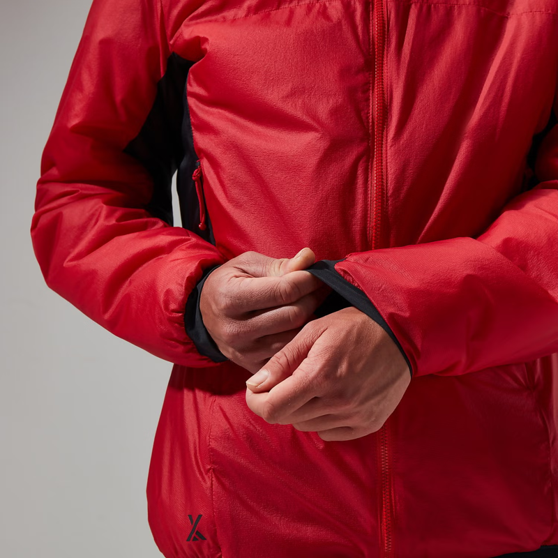 Berghaus Women's MTN Arete LB Synthetic Hoody in Red/Black-11