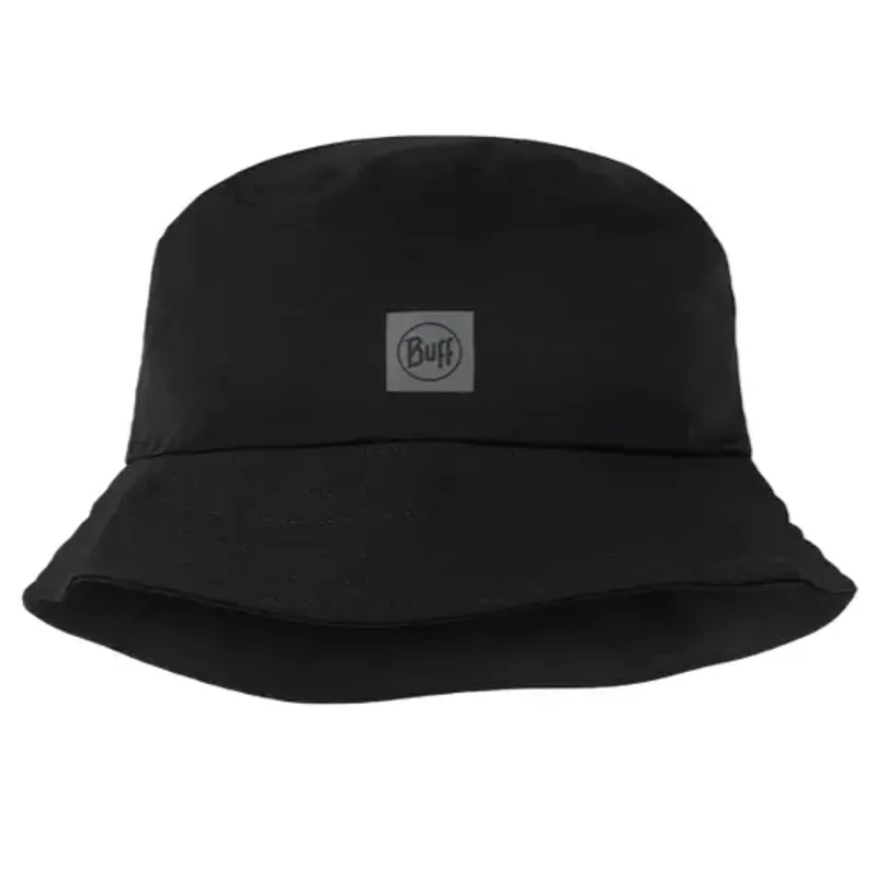 Buff Adventure Bucket Hat Solid in Black