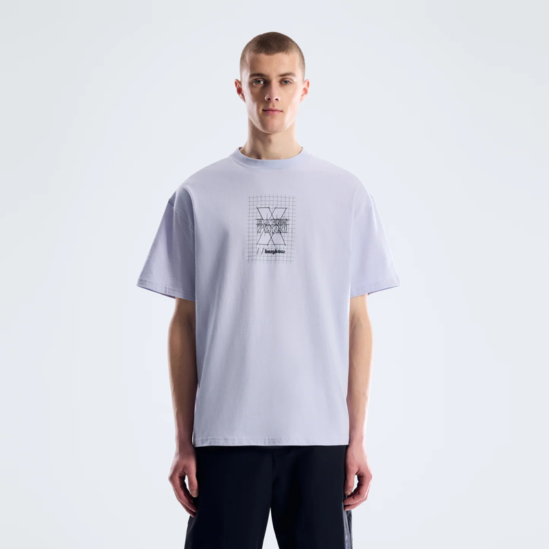 Berghaus Kara-Su Sketch Tee in Light Purple-1