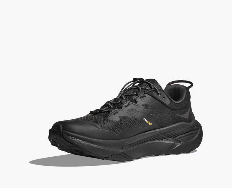 Hoka Women's Transport GTX in Black/Black-4