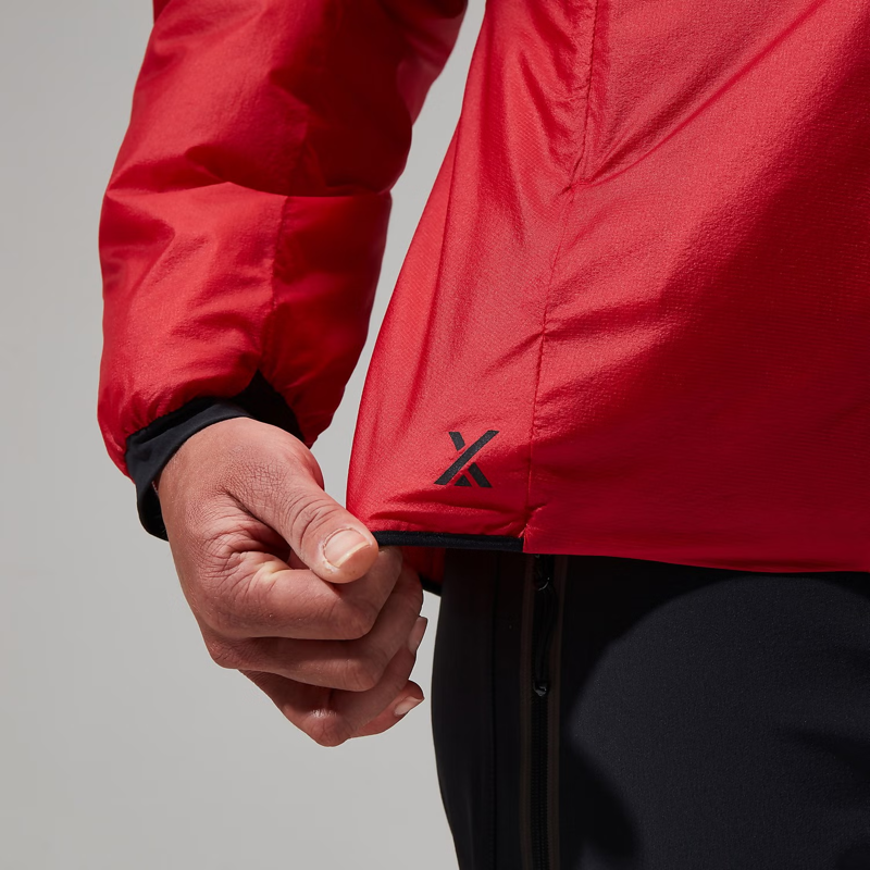 Berghaus Women's MTN Arete LB Synthetic Hoody in Red/Black-10