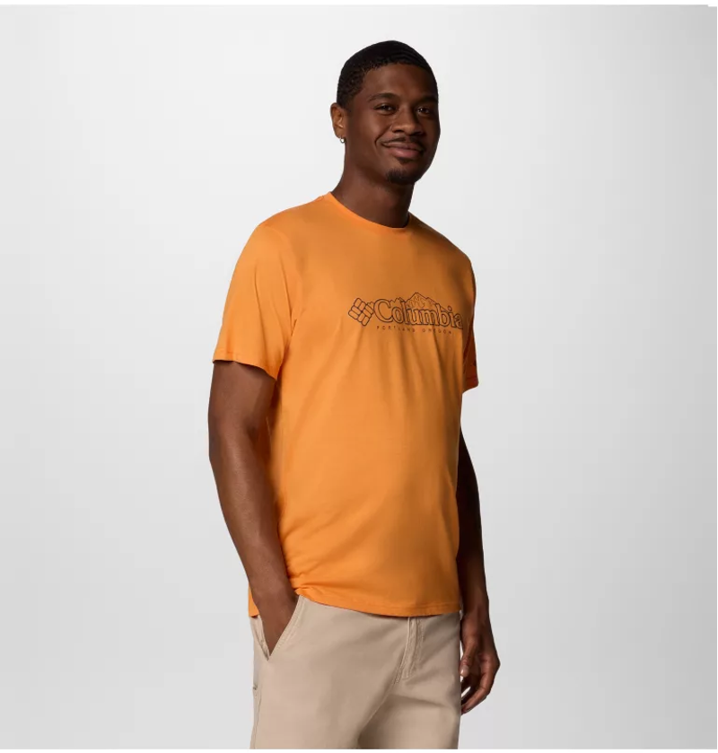 Columbia Men's CSC Seasonal Logo Tee in Koi/Branded Peaks-4