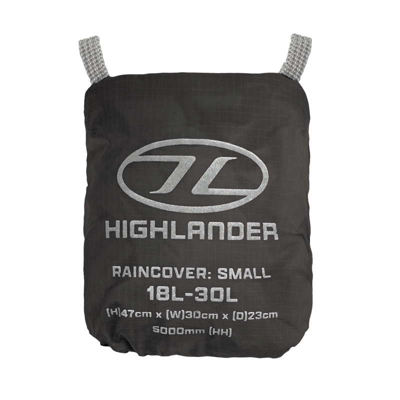 Highlander Duck's Back Raincover in Black - Small-4