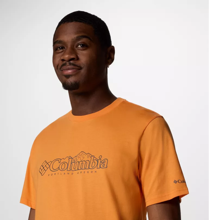 Columbia Men's CSC Seasonal Logo Tee in Koi/Branded Peaks-3