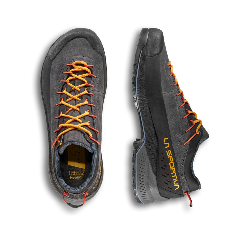 La Sportiva Men's TX4 Evo Approach Boots in Carbon/Papaya-4