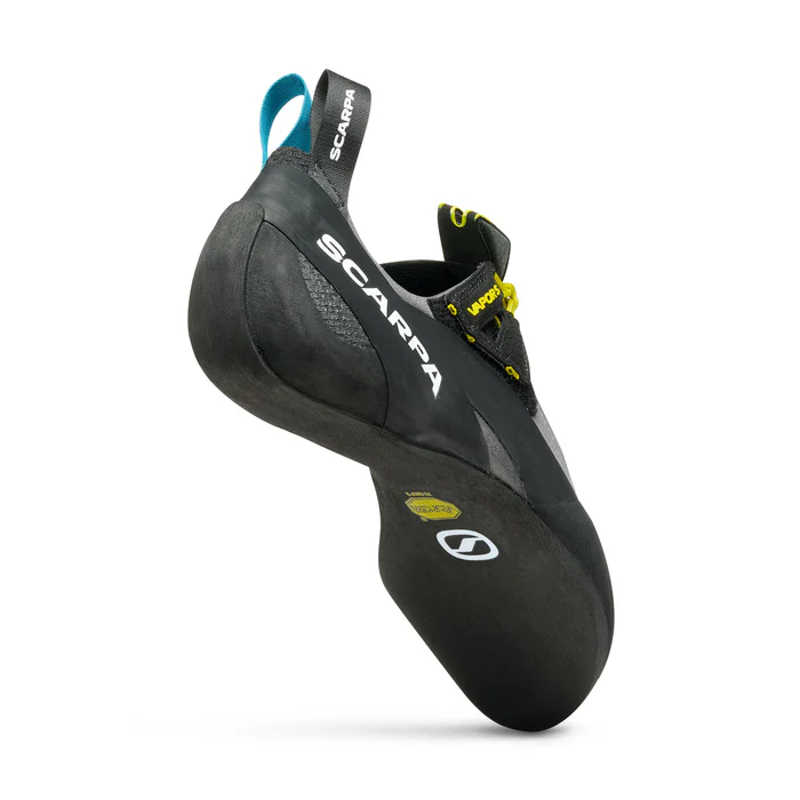 Scarpa Vapour S Climbing Shoes in Smoke/Yellow-5