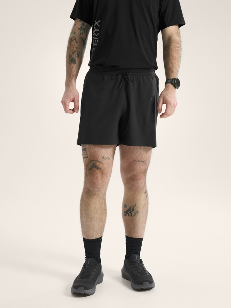 Arc'teryx Men's Norvan 5 Shorts in Black-5