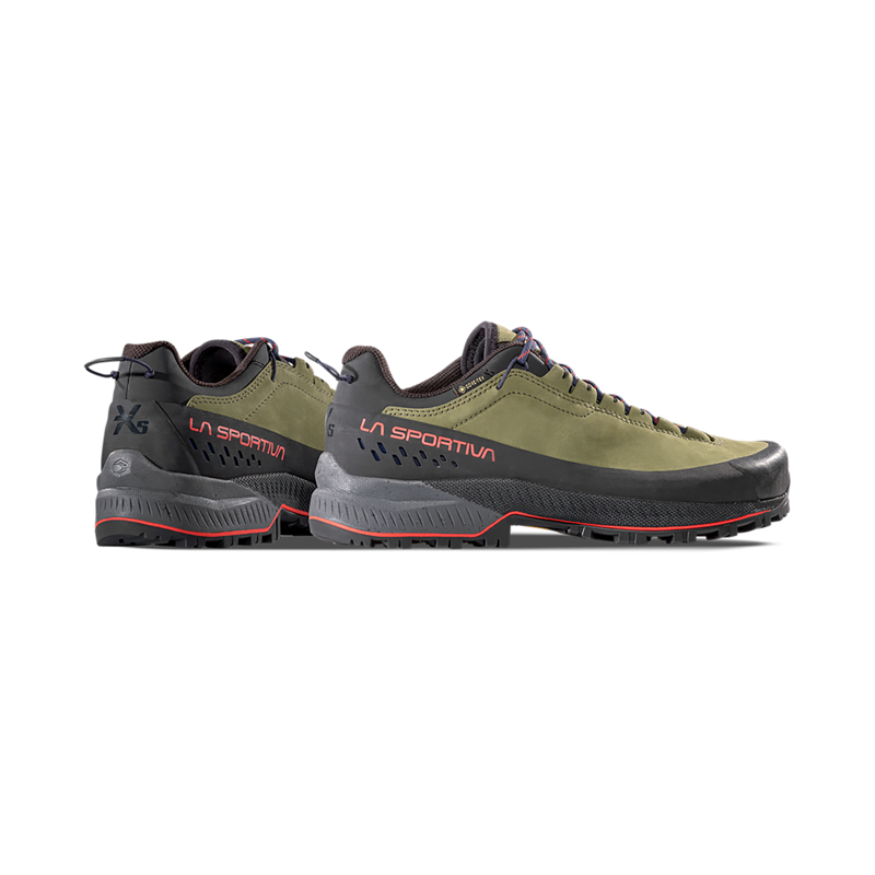 La Sportiva Men's TX5 Evo GTX in Cypress/Mountain Red-4