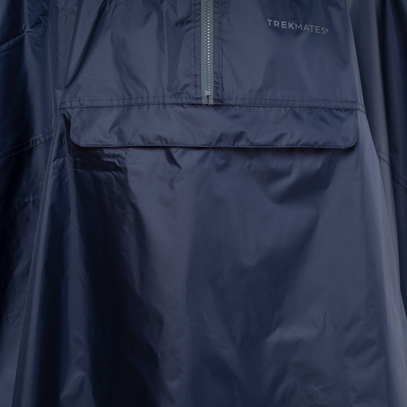 Trekmates Deluxe Poncho in Navy-4