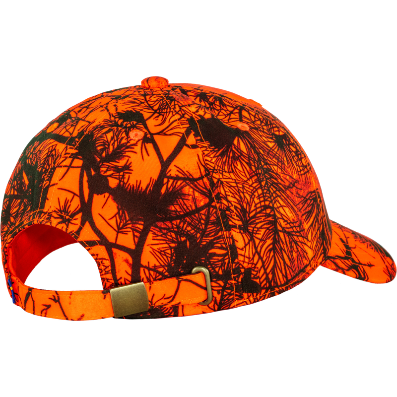 Fjallraven Lappland Camo Cap in Orange Camo-1