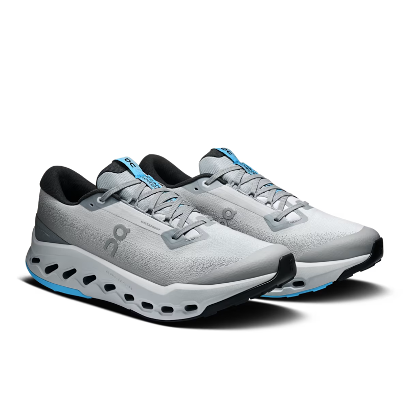On Running Men's Cloudsurfer Trail 2 Waterproof in Apollo/Glacier-1