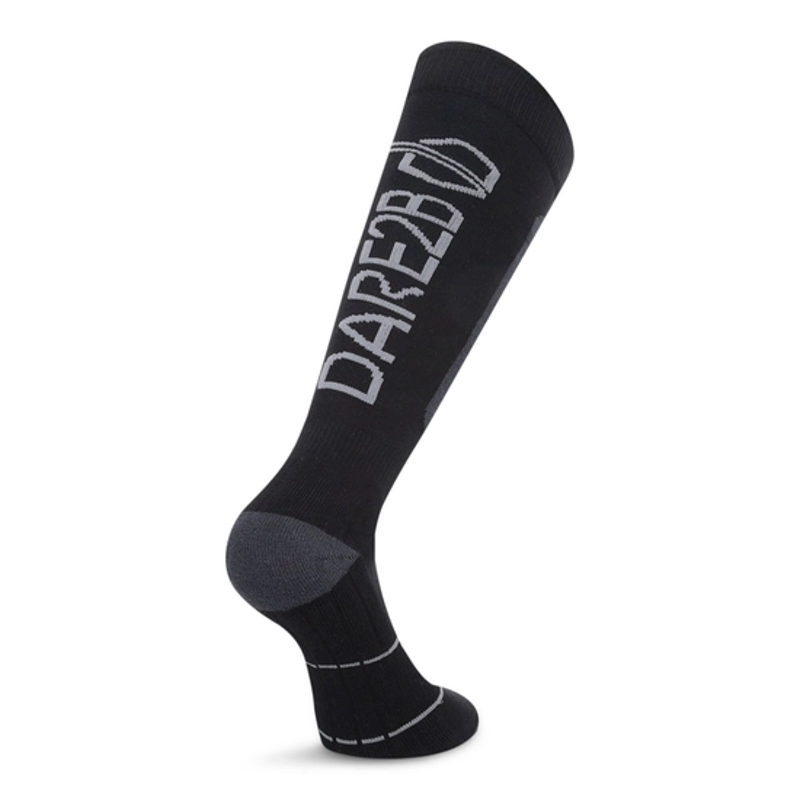 Dare2b Women's Technical II Ski Socks in Black/Ebony-1