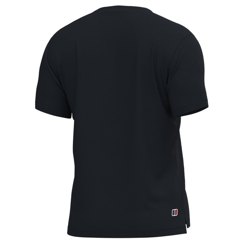 Berghaus Men's Dawdon Tech Tee in Black-1