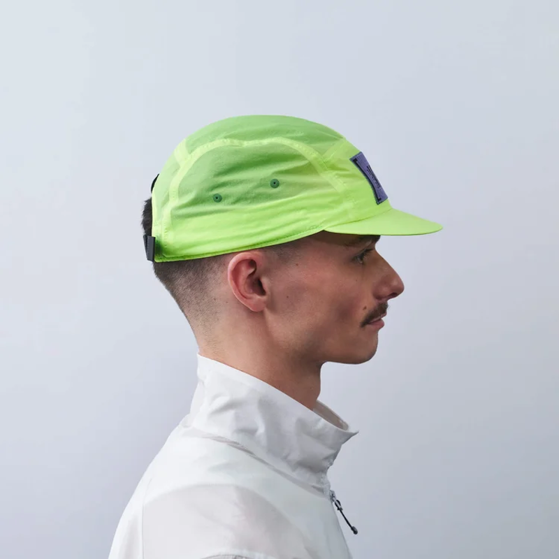 Vaga Feather Edge Cap in Neon Yellow-5