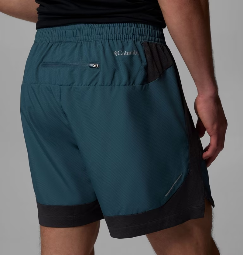 Columbia Men's Three Pitch Shorts in Everblue/Shark-1