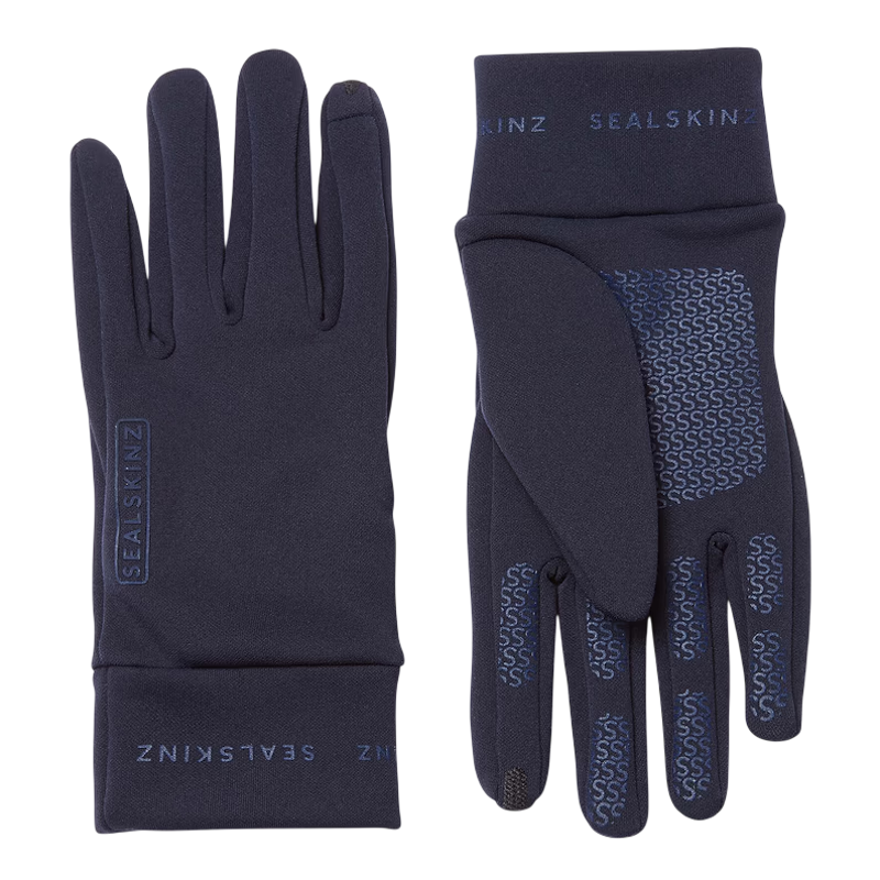 Sealskinz Acle Water Repellent Nano Fleece Glove in Navy