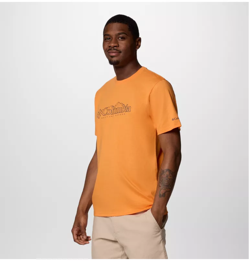 Columbia Men's CSC Seasonal Logo Tee in Koi/Branded Peaks-2