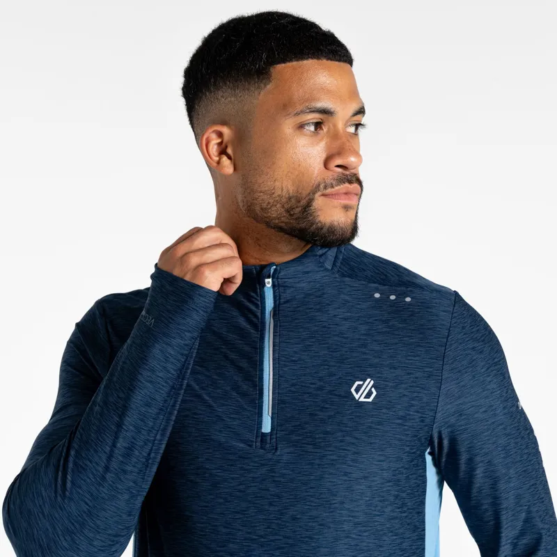 Dare2b Men's Power Up III Jersey in Moonlight Denim Marl-8