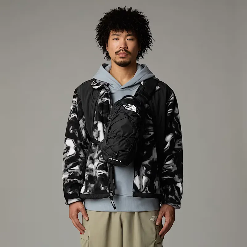 The North Face Borealis Sling in Black/White-1