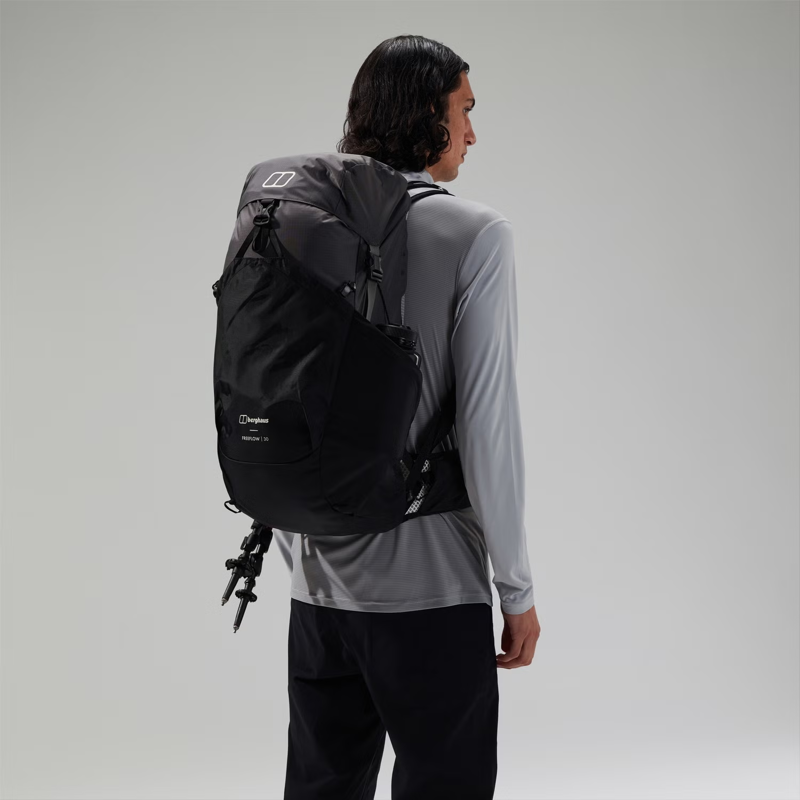 Berghaus Freeflow 30L in Grey Pinstripe/Jet Black-7