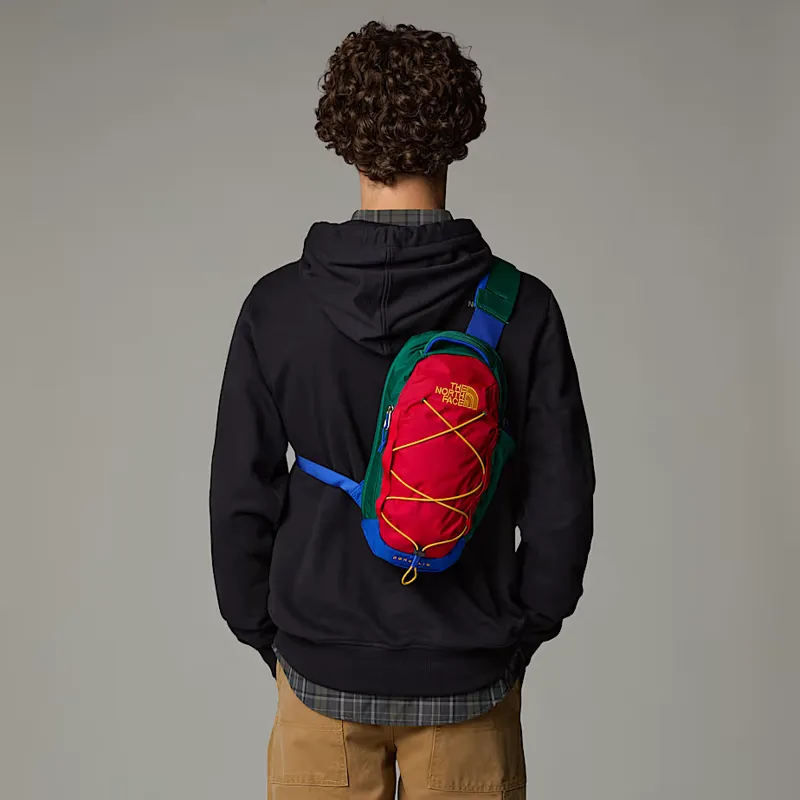 The North Face Borealis Sling in Blue/Evergreen-5