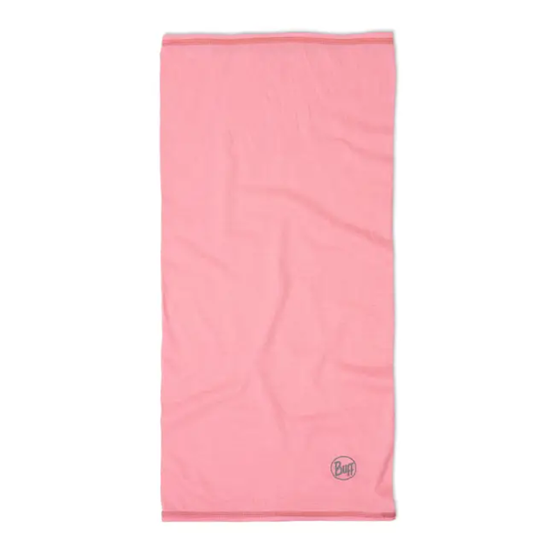 Buff Merino Lightweight Neckwear in Solid Rose Pink-1