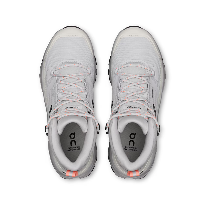 On Running Men's Cloudrock Mid WP in Glacier/Alloy-3