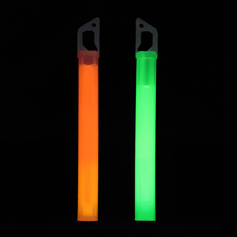 Lifesystems 15H Glow Sticks in Green/Orange - 2-Pack-1