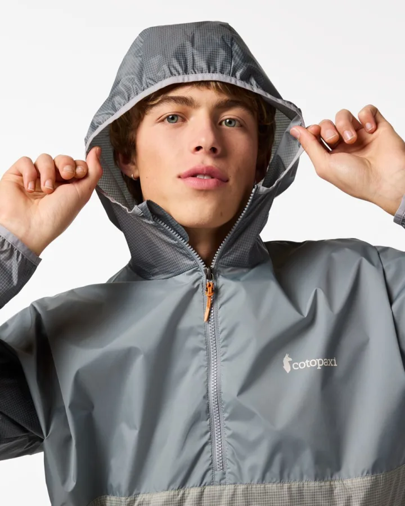 Cotopaxi Men's Teca Half-Zip Windbreaker in Storm Clouds-4