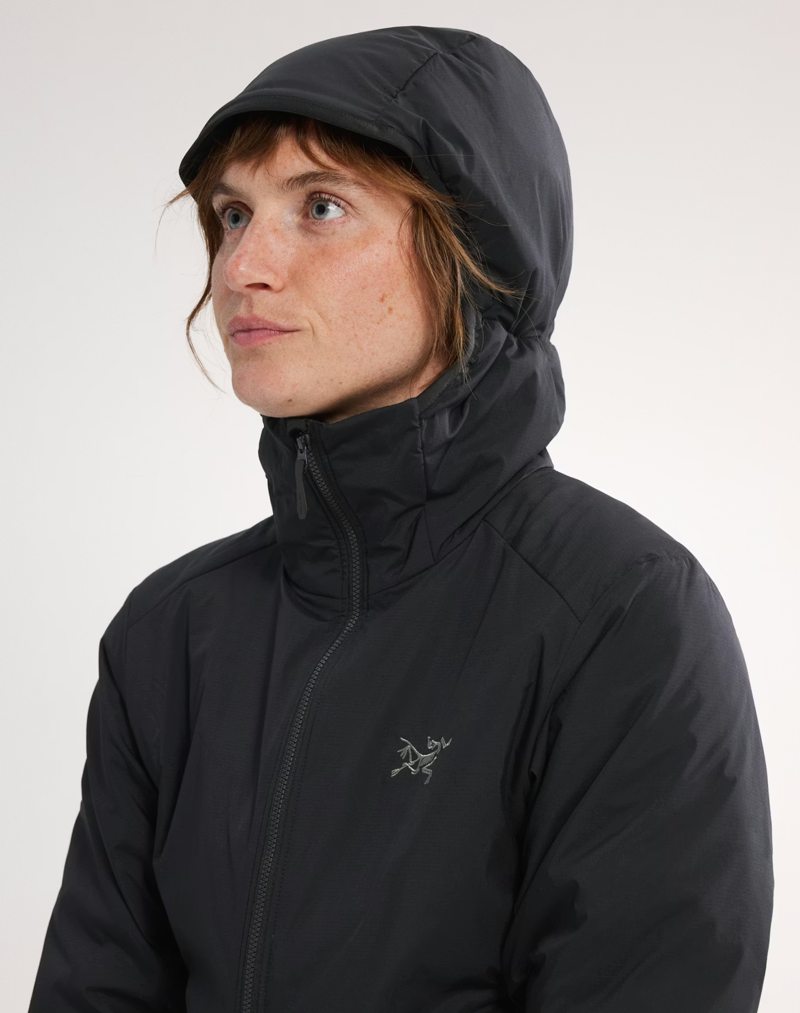 Arc'teryx Women's Atom Hoody in Black-6