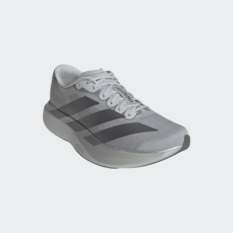 Adidas Men's Adizero Evo SL Shoes in Silver Metallic/Iron Metallic/Half Silver-3