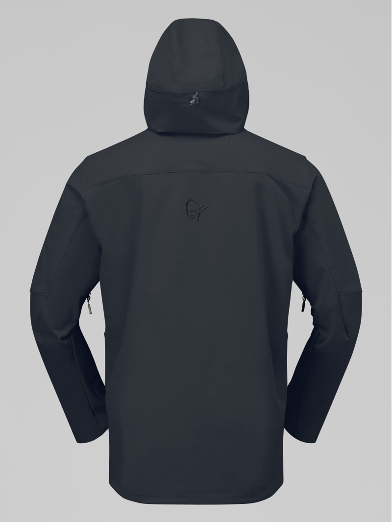 Norrona Men's Lofoten Flex1 Jacket in Caviar Black-2