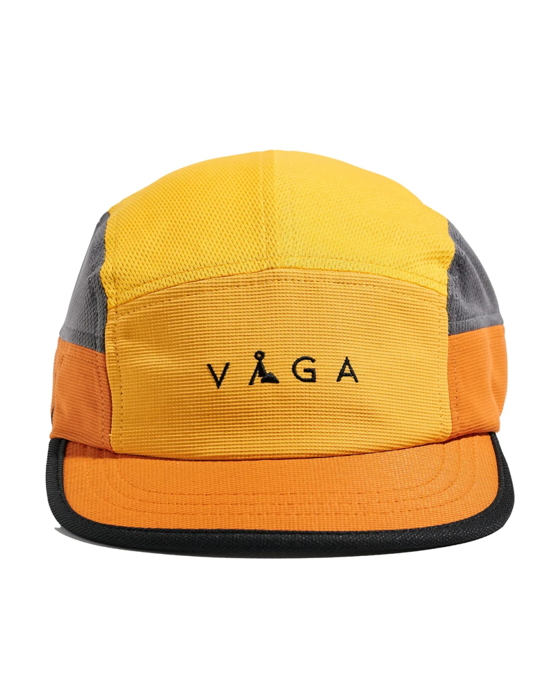 Vaga Club Cap in Yellow/Amber/Charcoal-1