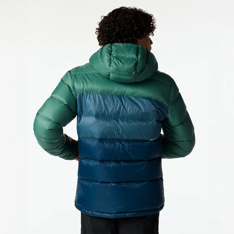 Cotopaxi Men's Fuego Max Down Hooded Jacket in Juniper Ocean/Indigo-2