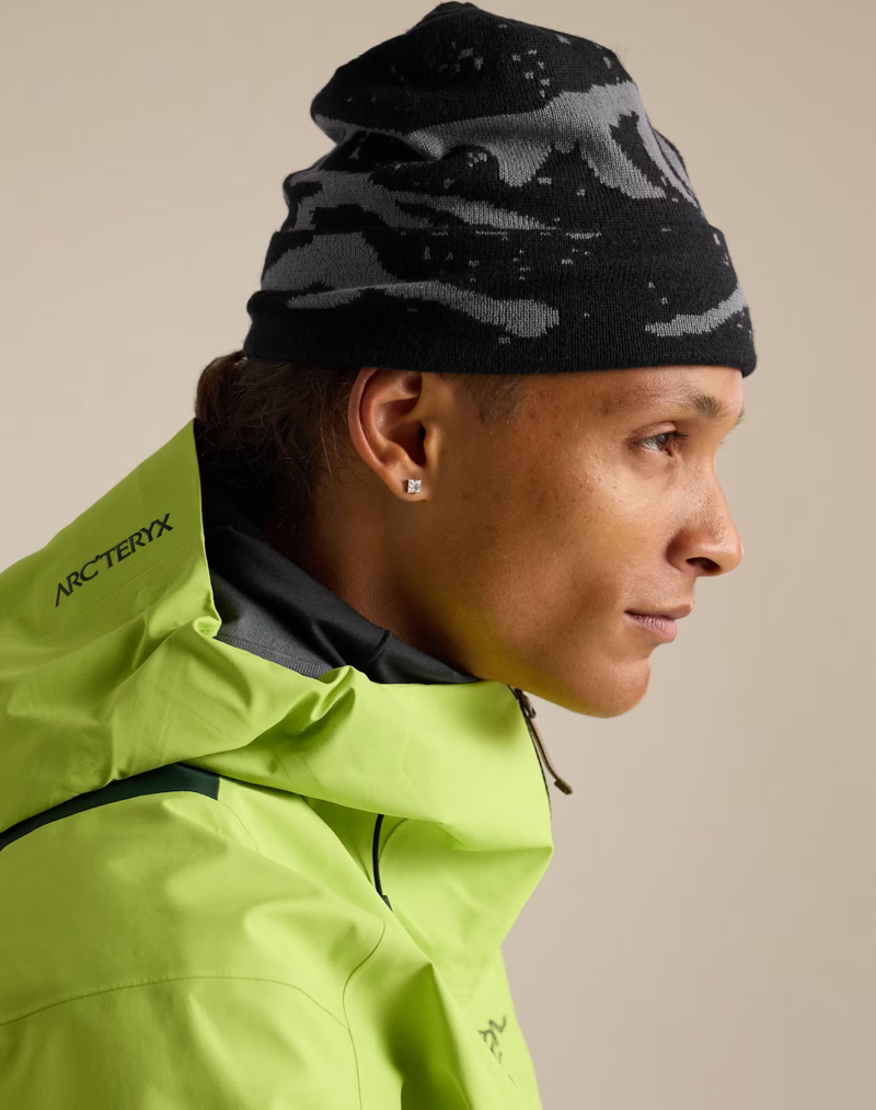 Arc'teryx Grotto Toque in Black/Void-2