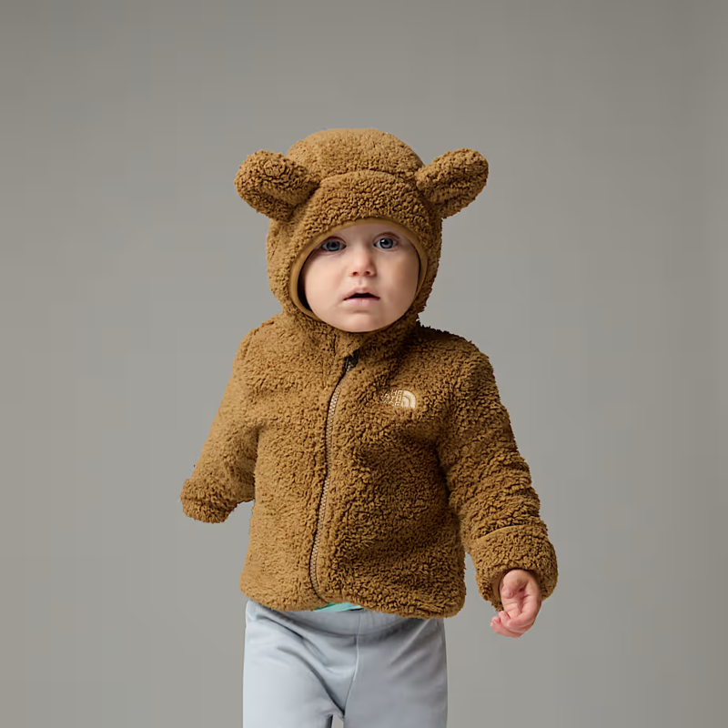 The North Face Baby Campshire Full-Zip Hoodie in Teddy Brown-7