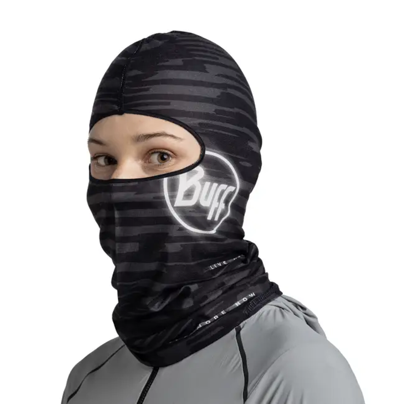 Buff Ecostretch Balaclava in Nedre Graphite-2