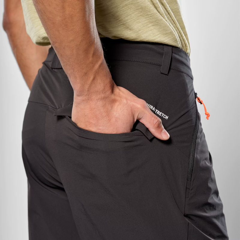 Salewa Men's Puez Talveno Durastretch Shorts in Black Out-8